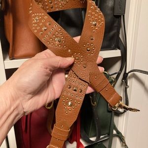 Studded Leather Bag Strap Brand New!